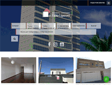 Tablet Screenshot of imobiliariafabioliporoni.com.br